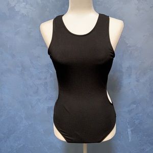 Shein Black one piece swimsuit